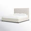 Lit plateforme tapissier à profil bas Zack-26066357-26066356