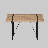 Modern Farmhouse 5-piece Dining Set With Rectangular Table & 4 Pu Leather Chairs