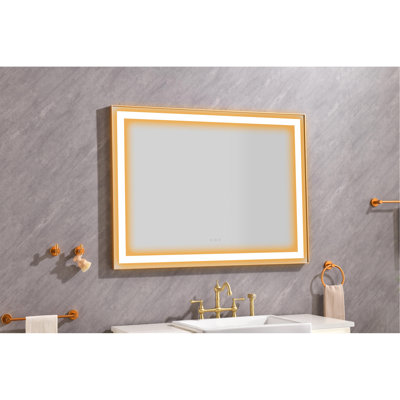 Miroir de salle de bain à DEL de qualité supérieure avec fonctions avancées pour une expérience optimale