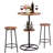 2 - Person Pedestal Dining Set-1604789737