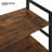 Modern Etagere Standard Metal Frame Bookcase-774771517