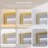 Beveled Bathroom Vanity Mirror with Tempered Glass and Aluminum Frame-126347614-126347620