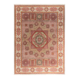 Overdyed One-of-a-Kind 9' 1" X 12' 2" Hand Knotted Area Rug