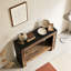 Table de canapé avec rangement ouvert Farmhouse