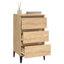 Bedside Cabinet 40 x 35 x 70 cm Engineered Wood-1399780900