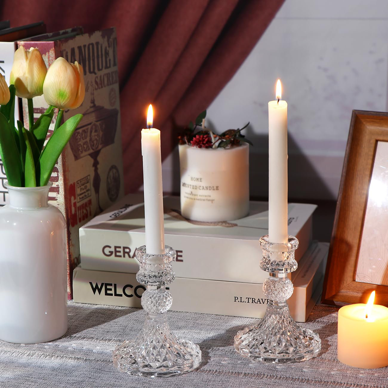 House of Hampton® Candlestick Holders Set,12Pcs 4