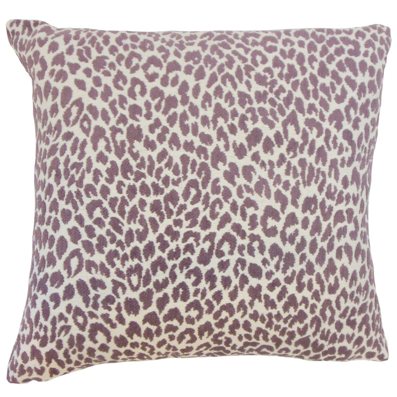 Housse et insert d'oreiller carré, Orchidée, H 18 po x l 18 po