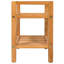 4 Pair Solid Wood Shoe Rack