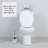 Brushed Nickel 6 Piece Bathroom Accessory Set