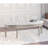 Curved Fabric Upholstered Bench