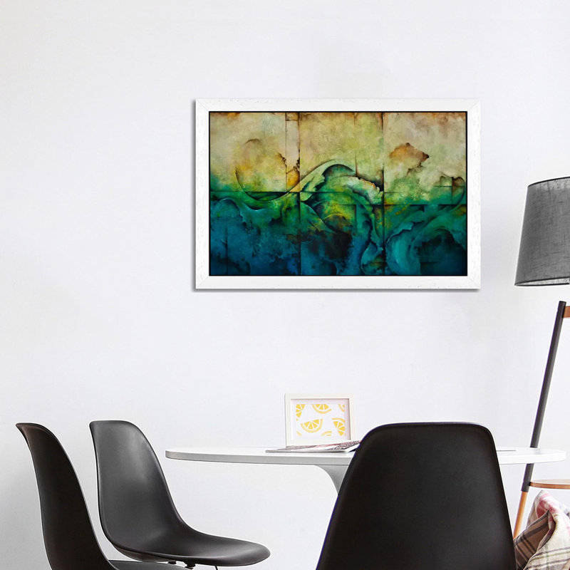 Paradise by CH Studios - Print, 152.5 cm H x 101.5 cm W, White Floater Framed