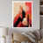 White Single Picture Framed