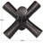 Aluminum Metal Jack Abstract Decorative Sculpture-161413494-161413495