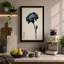 Carnation in Ink Japandi - Wrapped Canvas-2113176474-2113176547