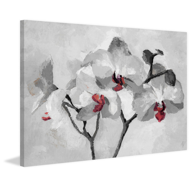 " Orchid Bloom II ", 8" H x 12" W x 1.5" D