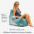 Juniper Outdoor Bean Bag Patio Chair-1853535950