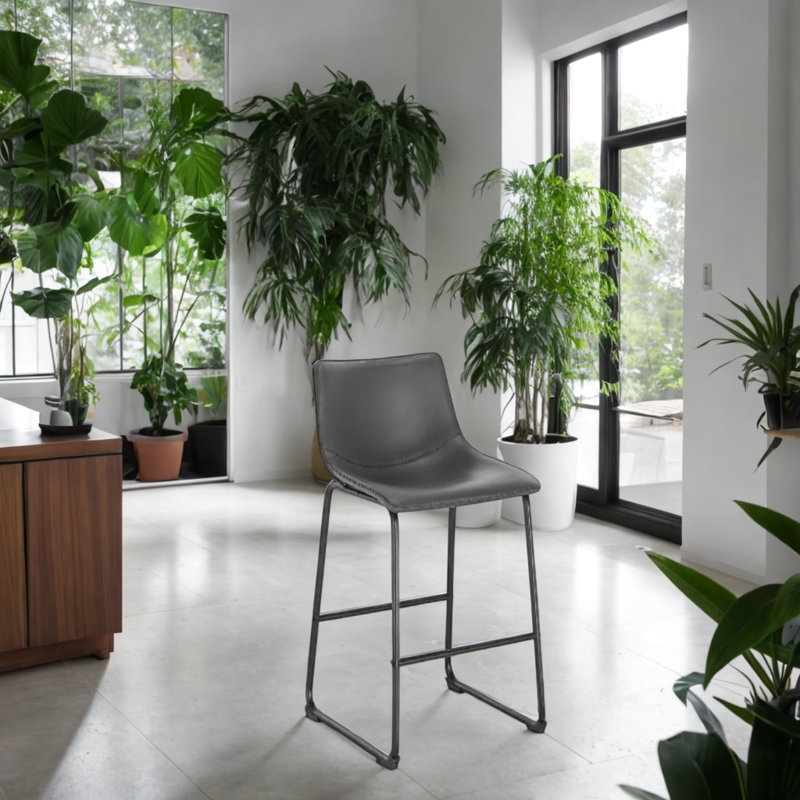 Tabouret de comptoir Marteny Dondan, Tabouret de comptoir (siège d'une hauteur de 26 p, Gris