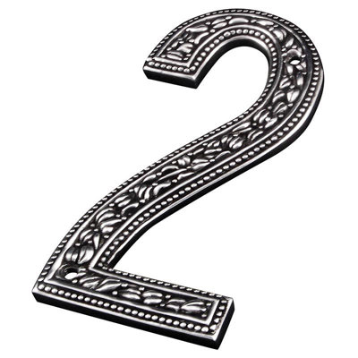 San Michele 4.75'' H Metal House Number