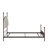 Marinez Upholstered Metal Standard Bed-1574542607