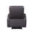 Blane Brown Top Grain Leather Match Power Motion Recliner