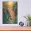 «Seahorse - Spirit of contentment» par Carol Cavalaris, art mural en métal-403304474