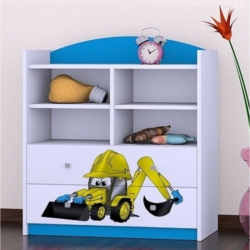 Ashlyn 96cm H X 86cm W Kids Cube, Blue