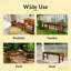 Backless Front Porch Bench (Only Including Patio Dining Chair)