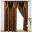 Paire de rideaux obscurcissant 100% polyester Riggin-1551465289