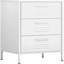 Armoire de rangement en acier blanc