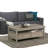 Warm Shaker 48"W Solid Wood Coffee Table with Two Storage Drawers and Open Shelf-1654427032