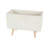 Contemporary 2-Piece Fiber Clay Elevated Planter Set-20564946