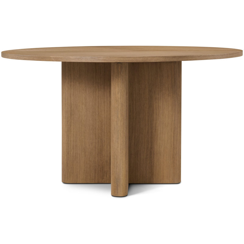 Kyoto Dining Table, Natural, 30" H x 53.15" L x 53.15" W