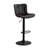 Swivel Adjustable Height Faux Leather Bar Stool-376865812