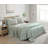 Swift Home Windowpane Plaid 7-Piece Reversible Microfiber Lightweight Bed-In-A-Bag Set-104223979-104223970