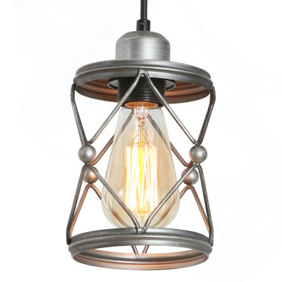 Luminaire suspendu industriel pour îlot de cuisine