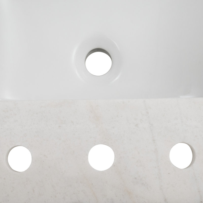 Comptoir de meuble-lavabo en noyer riche 48 po x P 21 po Marly, 48, Castella de Blanc