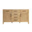 Base de meuble-lavabo double 59,2 po Solana en sapin vieilli
