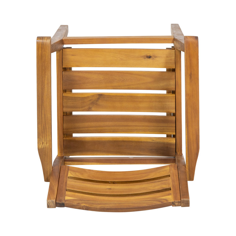 Ricardo 6 - Person Acacia Wood Patio Dining Set with Rectangular Table, Teak