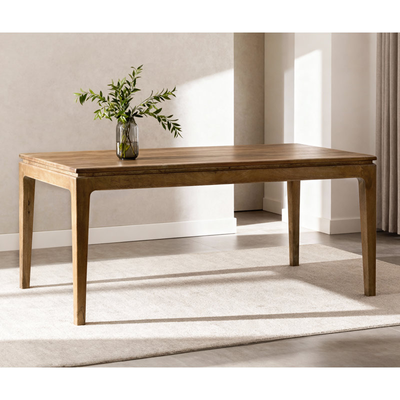 Petite table de salle à manger Cassandra, Tanné, 30" H x 60" W x 36" D