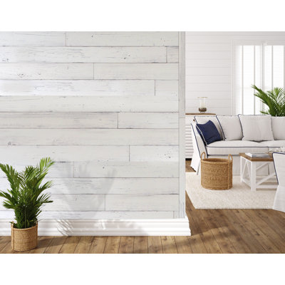 Originals 5.1" x Variable Length Peel and Stick Shiplap Wall Paneling