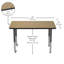 Table rectangulaire d'activité rectangulaire avec pieds réglables-124582260-99105965-99105923