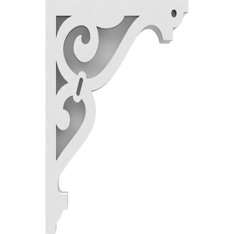 Corbeau en PVC Finley, H 9 po x l 5,5 po x P 1,875 po