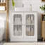 Armoire de lavabo avec portes doubles mais sans lavabo