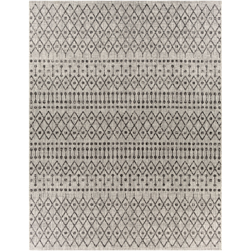 Hongming Indoor / Outdoor Rug, Rectangle 10' x 14'