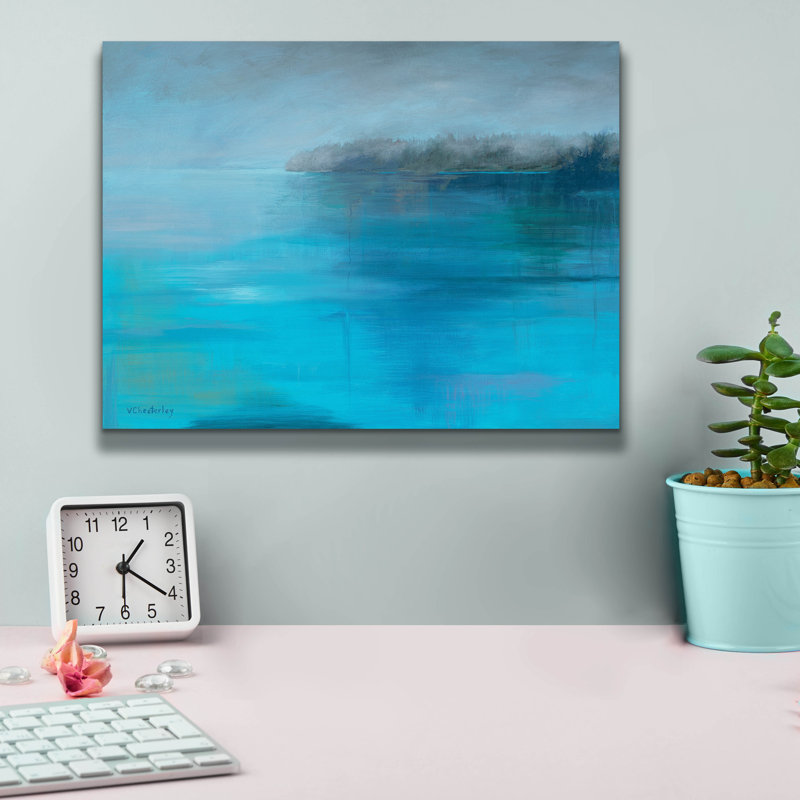 «Misty» par Vivian Chesterley, art mural sur toile, 16 po x 12 po