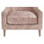 Fauteuil d'appoint à dossier haut