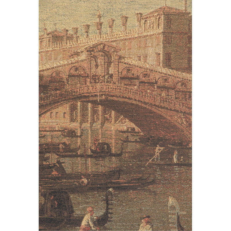 Rialto Loom Woven Cotton Blend Wall Hanging, 57" H x 78" W