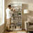 9 Tier Shoe Cabinet with Adjustable Shelves
