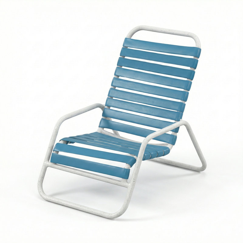 Sand Chair, French Blue/River White