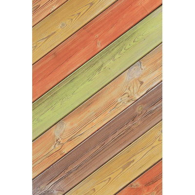 Wooden Board - Wrapped Canvas Print